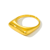 Χρυσό δαχτυλίδι Μοντέρνο και κομψό στυλ 18K Gold Plating