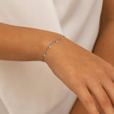 Ασημένιο Βραχιόλι S925 "Crystal Whisper"